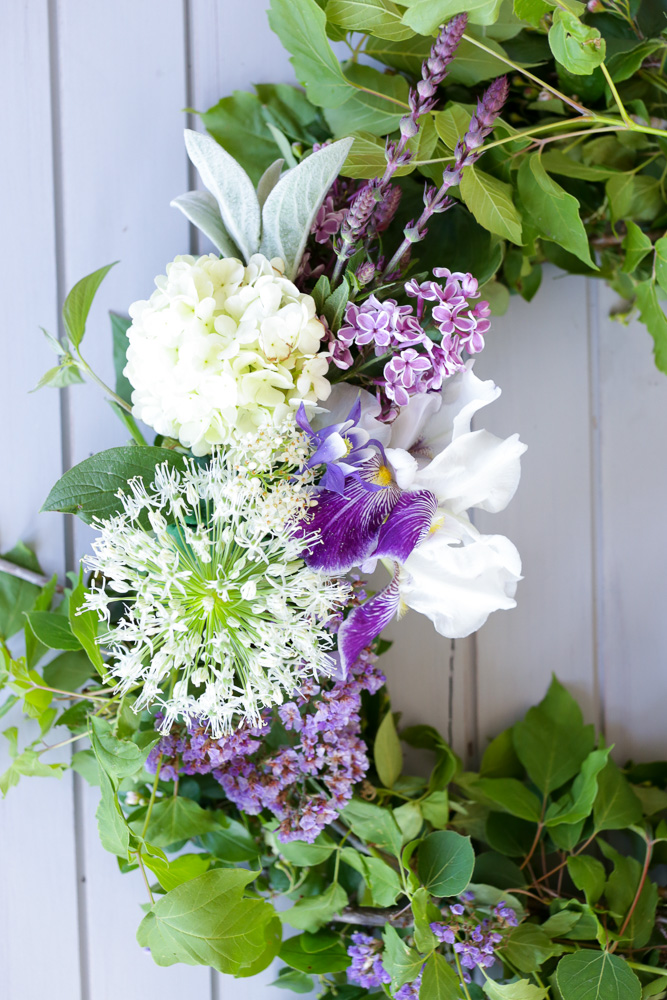 Living Floral Wreath - This Mamas Dance